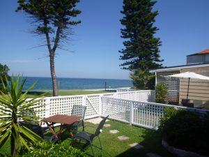 Two bedroom beachfront apartment rental